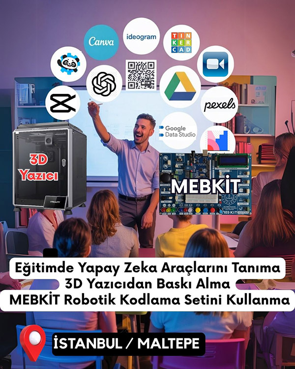 Web 2.0-Yapay Zeka-3D Tasarım-Mebkit Robotik Kodlama Kursu-Dördüncü Grup 2 Web 2.0-Yapay Zeka-3D Tasarım-Mebkit Robotik Kodlama Kursu