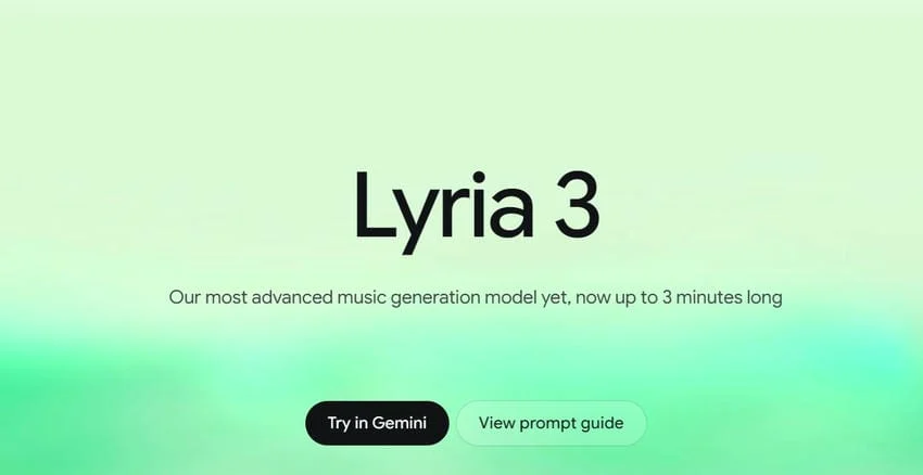 Google’ın Yeni Yapay Zeka Modeli Lyria 3 Pro: 3 Dakikalık Tam Şarkılar Dönemi Başlıyor